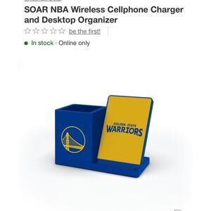SOAR NCAA Wireless Charging Stand & Desk Organizer Unisex Cell Phone Dock